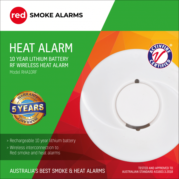RED RHA10RF Heat Alarm