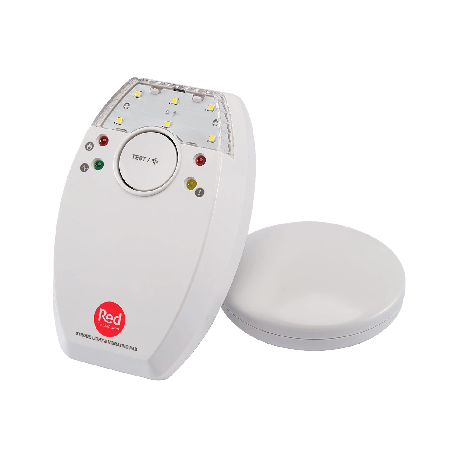 RED RHIS Strobe Light and Vibrating Alarm System for the Hearing Impaired 10 RHIS Packaging